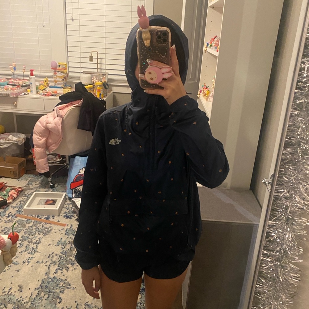 The North Face Navy Pullover Jacket - image 1